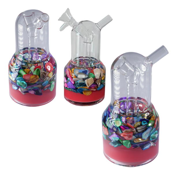 6" Center Piece Rig Waterpipe – Assorted Designs