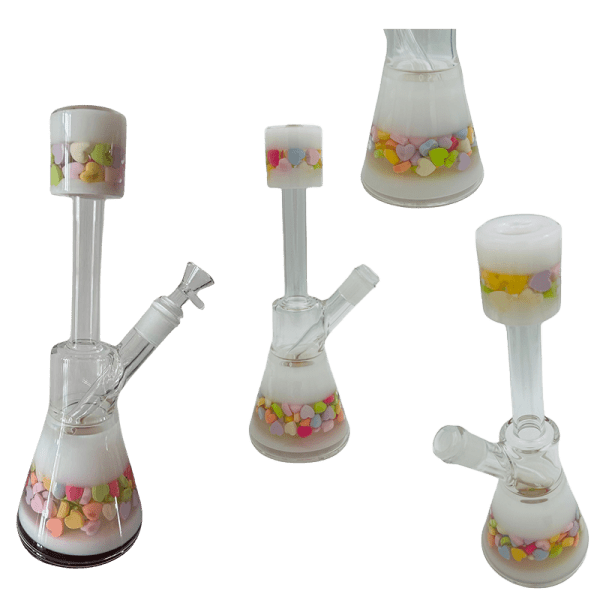 12" Center Piece Beaker Waterpipe – Assorted Designs Secondary image