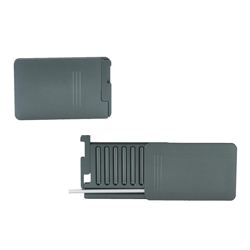 Snuff Pocket Pack Aluminium Case, Grey Color [SUN004] Main image