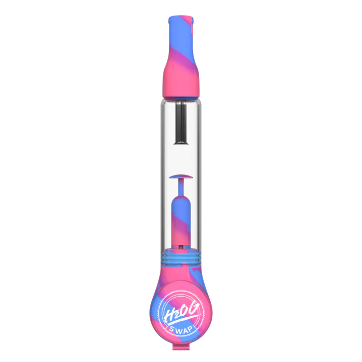The Sunakin H2OG-Swap Silicone and Glass Pipe.