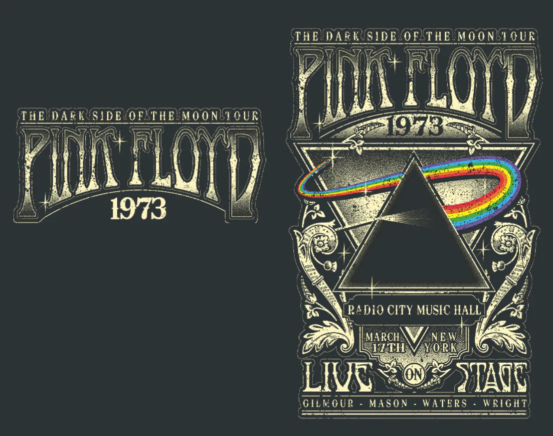 Pink Floyd | Authentic "DSOTM 1973" Hoodie (Officially Licensed) Secondary image