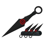 6.5″ Kunai Bullseye Throwing Knives 3PC SET [T001306-3BK]