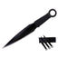 6.7" Throwing Knife with 3″ Blade and Pouch 3 Pc Set [T005061BK-3]