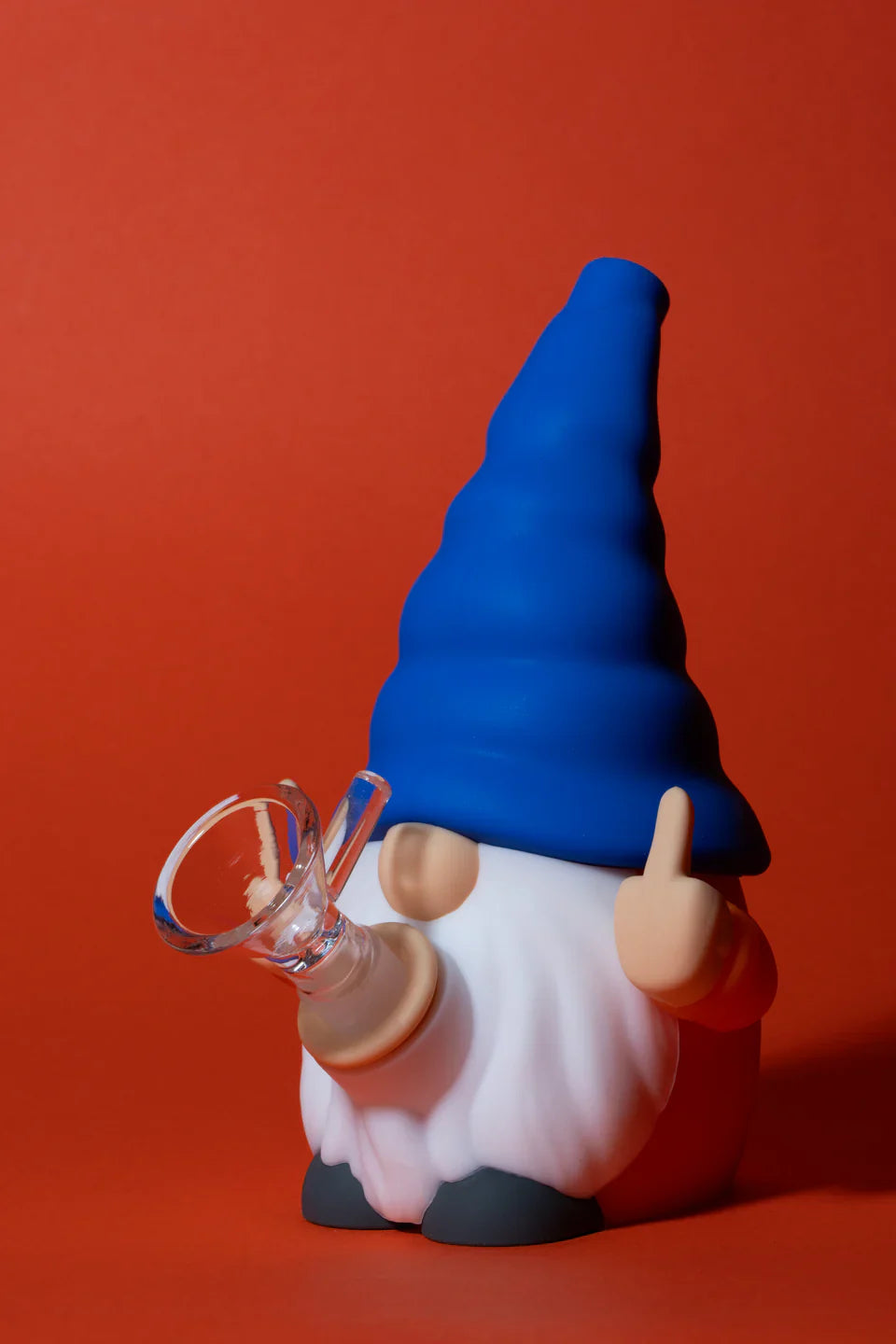 LIT® Silicone | 6" No Fux Gnome Water Pipe [TS217BOR]