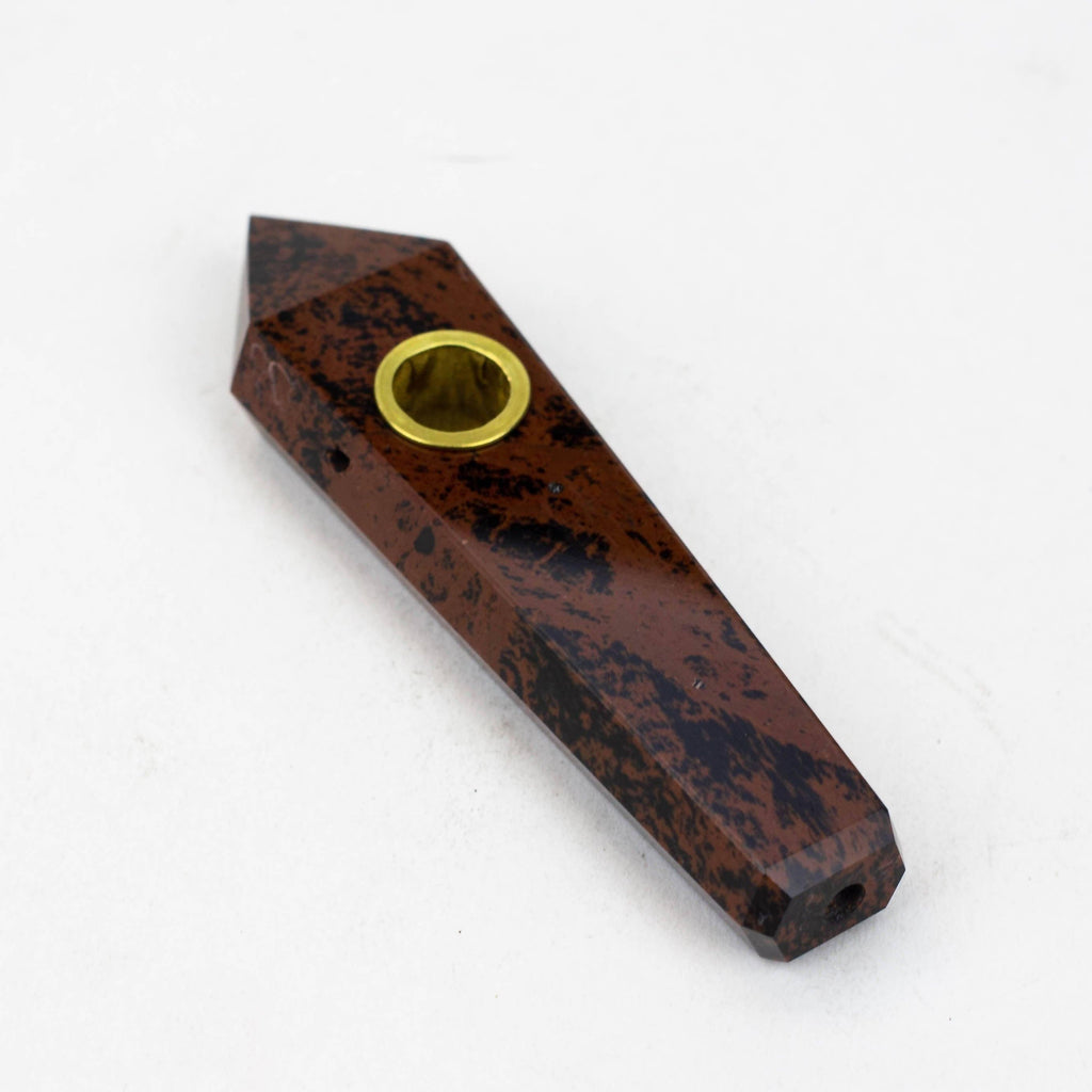 Acid Secs - Crystal Stone Smoking Pipe without choke hole
