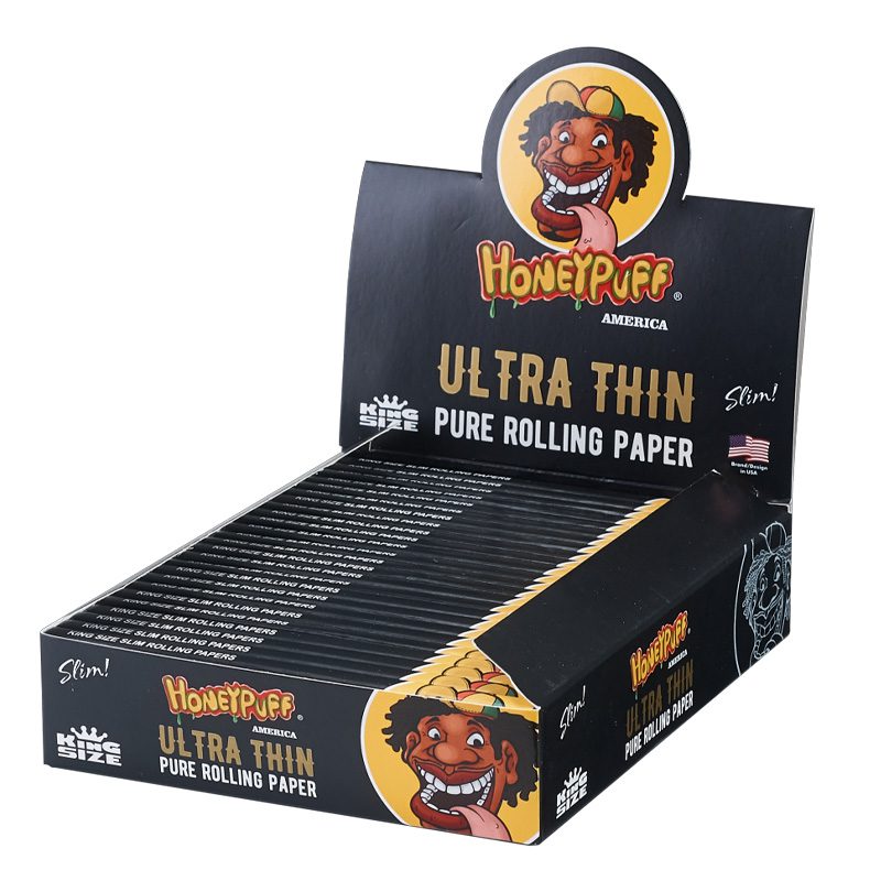Honey Puff | Rolling Paper King Size – Ultra Thin [P1180-01] - 25 packs Main image