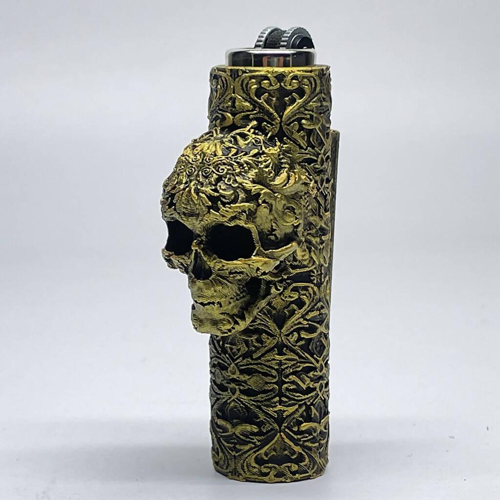 Unique Skull Case Cover for Mini Clipper Lighter Main image