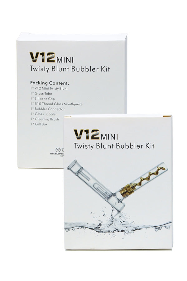 Mini Twisty Blunt Bubbler Kit [V12 Mini Kit] Secondary image