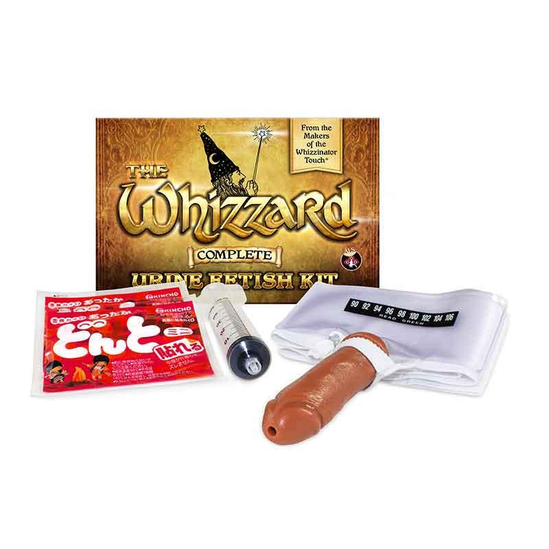 The Whizzard synthetic urine novelty kit