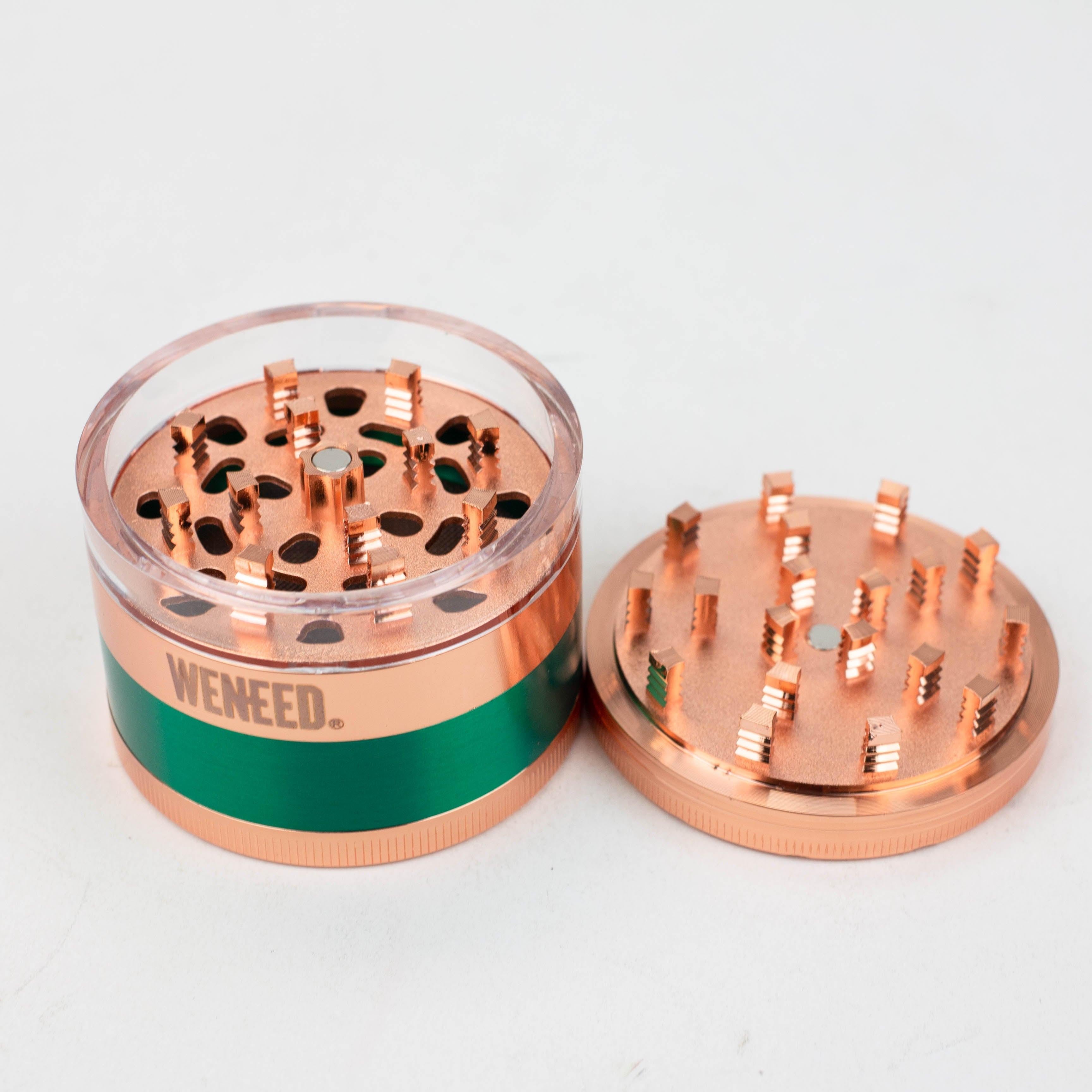 WENEED®-Rose Gold Window Grinder 4pts 6pack