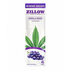 Zillow | Hemp Wraps – 4 Count (20 Packs / Box).