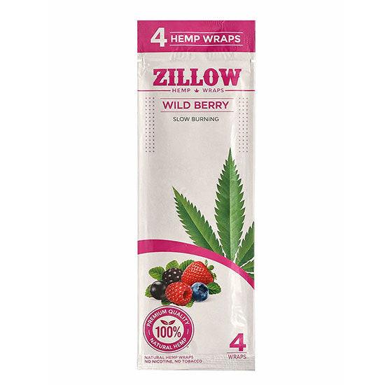 Zillow | Hemp Wraps – 4 Count (20 Packs / Box).