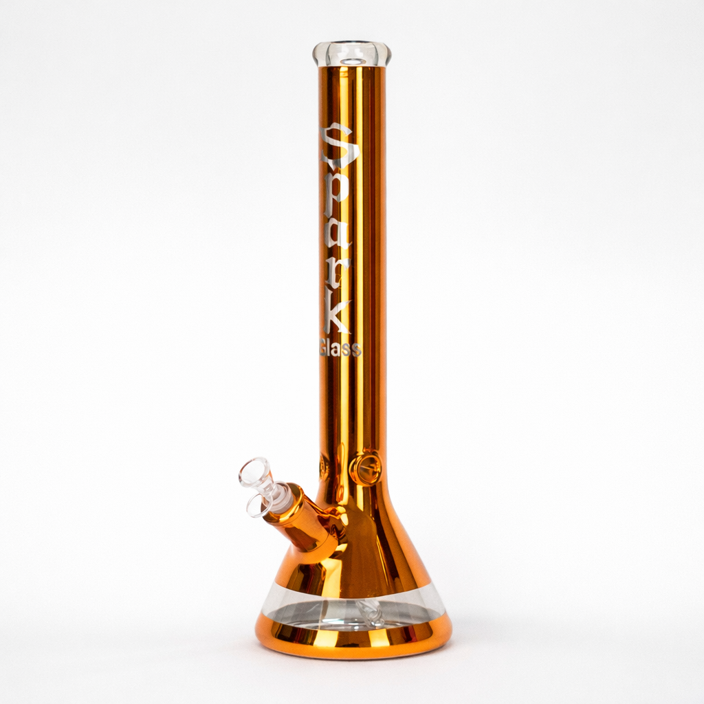 SPARK | 18" 7 mm metallic classic beaker bong