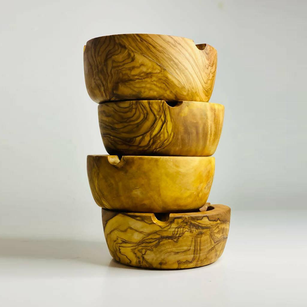 VOW | Olive Wood Ash Tray/Smoker's Gift