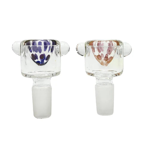 14mm Frit Bong Bowl – Assorted [BB09] / 1 pcs Main image