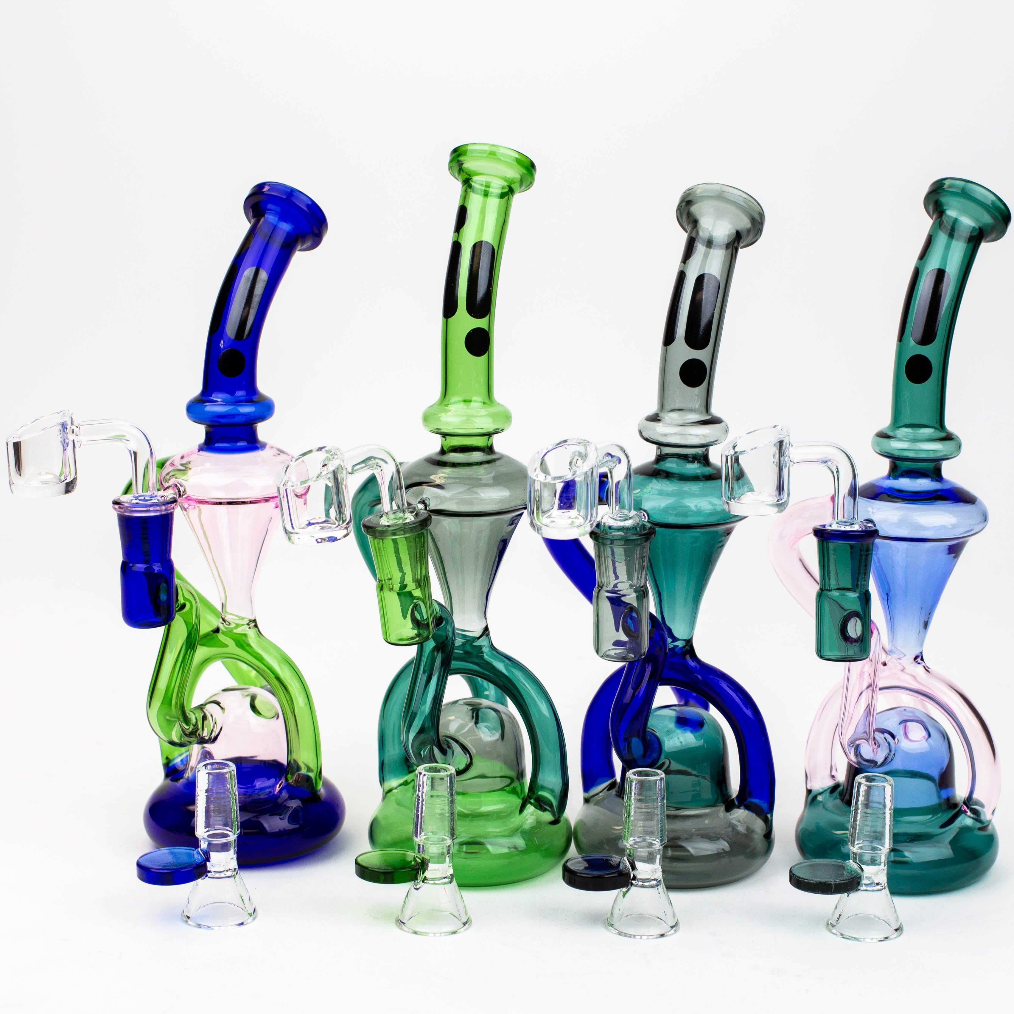 Infyniti | 10" Glass 2-in-1 recycler ( GP1933 ) Main image