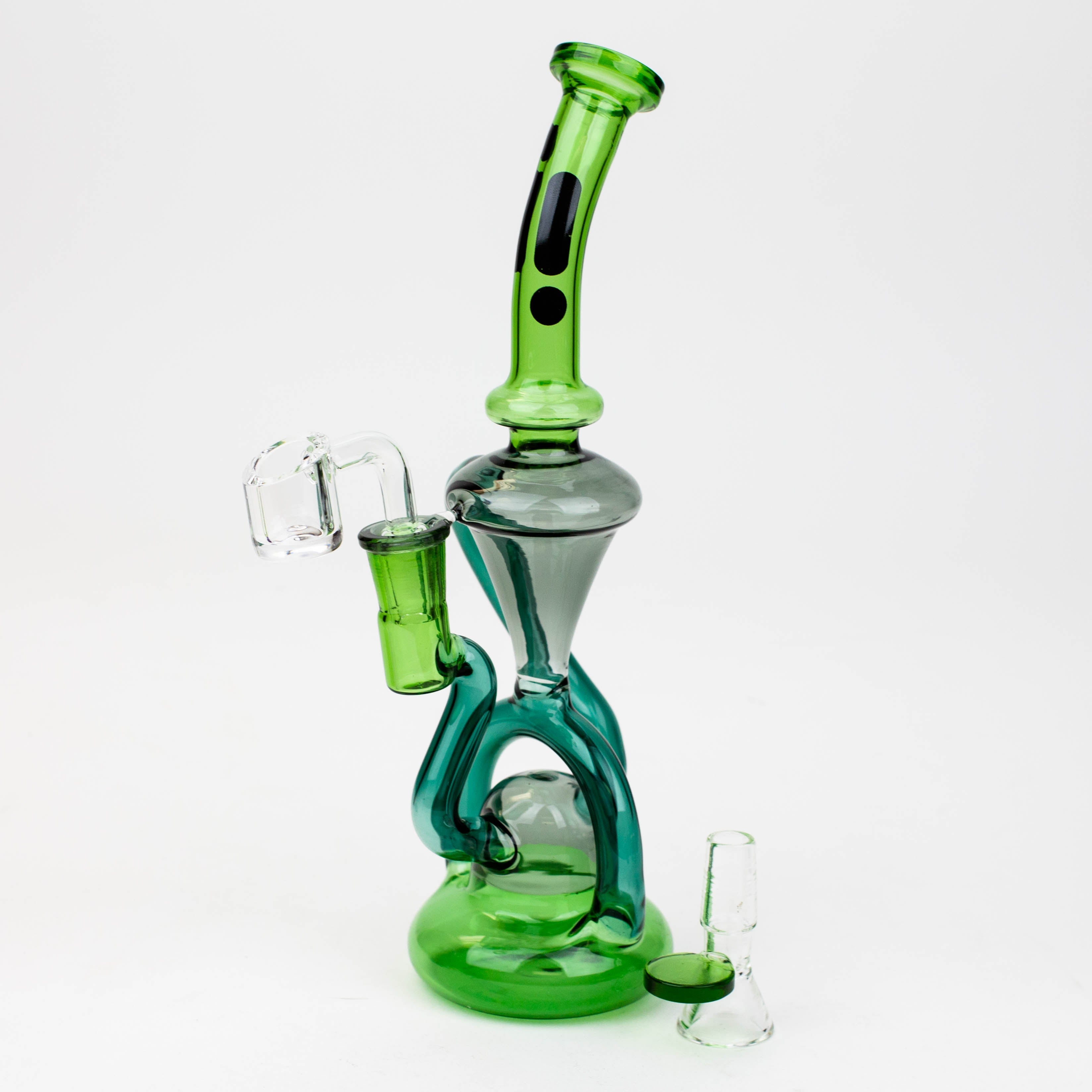 Infyniti | 10" Glass 2-in-1 recycler ( GP1933 )