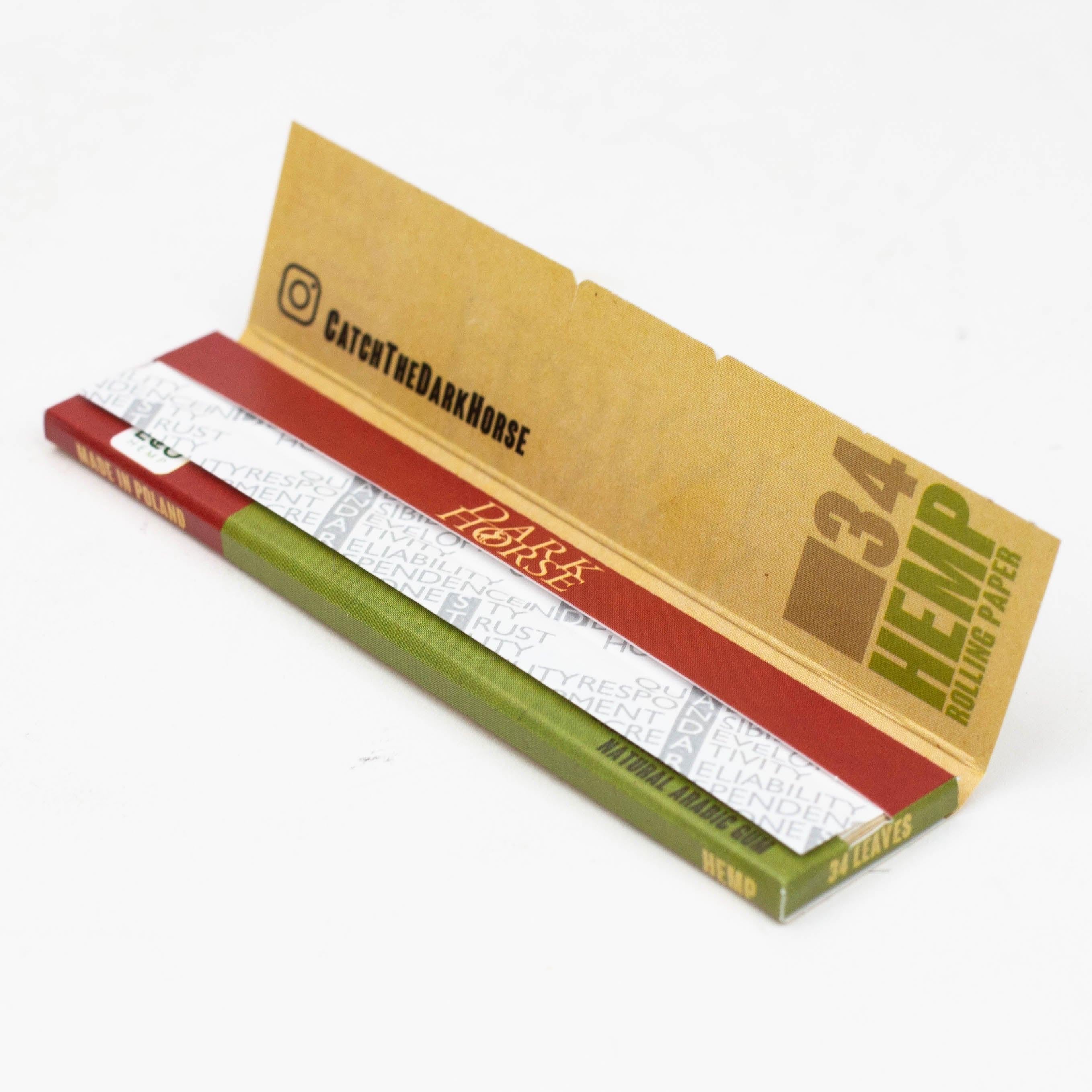 Rolling Paper DARK HORSE King size slim Hemp Secondary image
