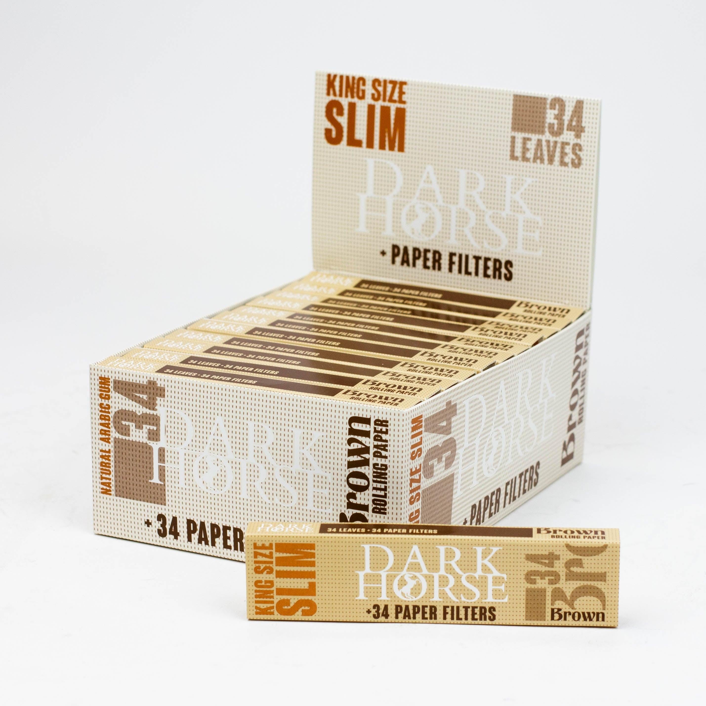 Rolling Paper DARK HORSE king slim BROWN Paper + Filters Main image