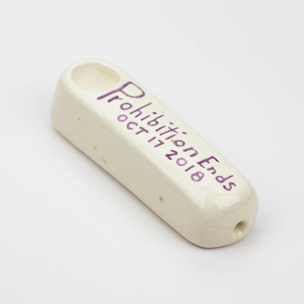 Handmade Ceramic Smoking Pipe [Prohibition Ends]