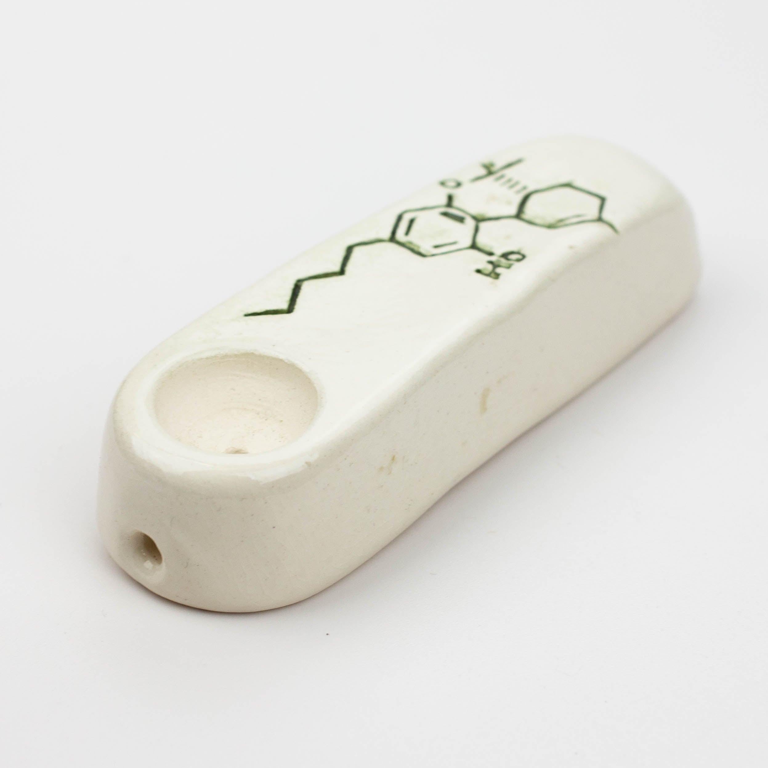 Handmade Ceramic Smoking Pipe [DNA]