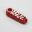 Handmade Ceramic Smoking Pipe [3D LETTERS]