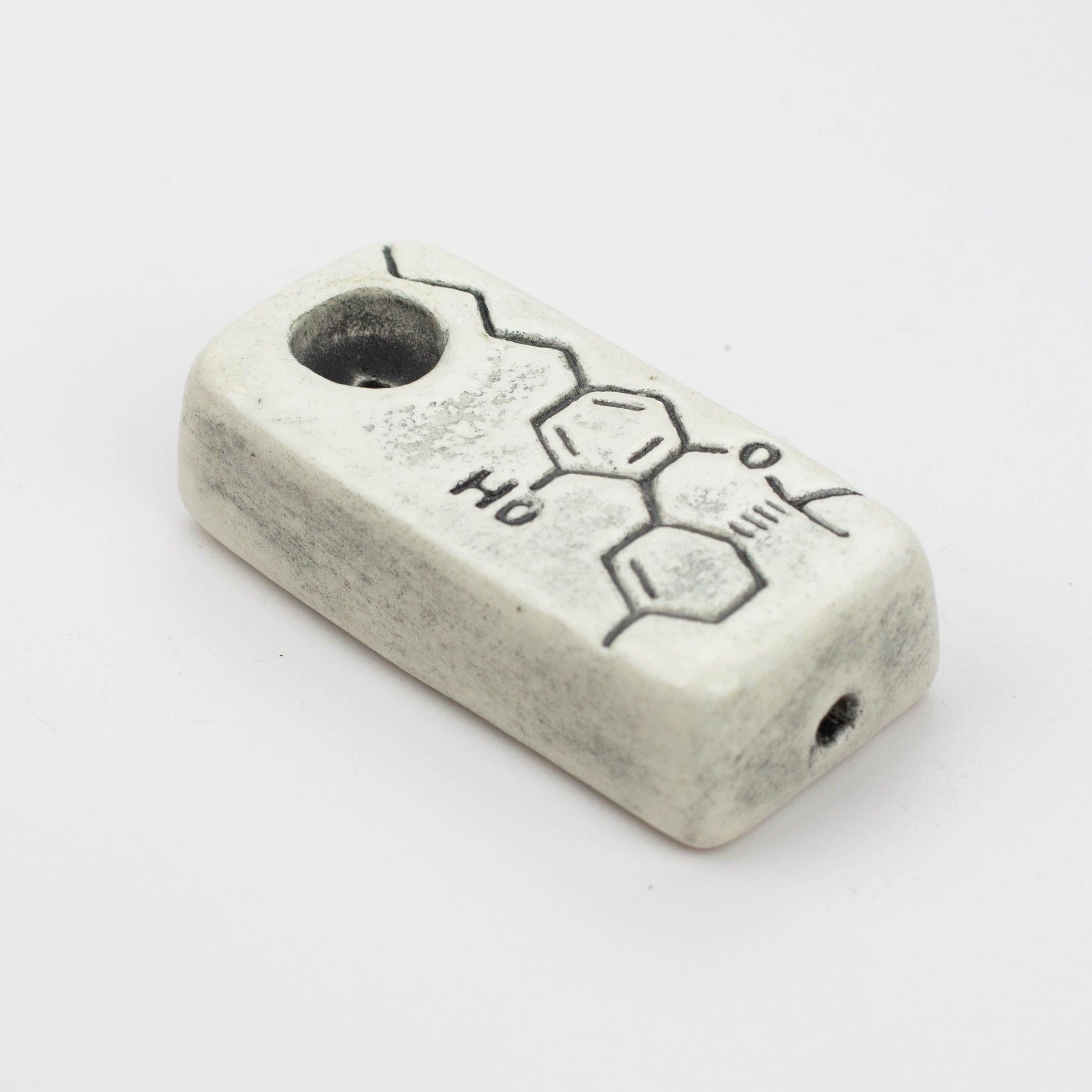 Handmade Ceramic Smoking Pipe [DNA] Secondary image