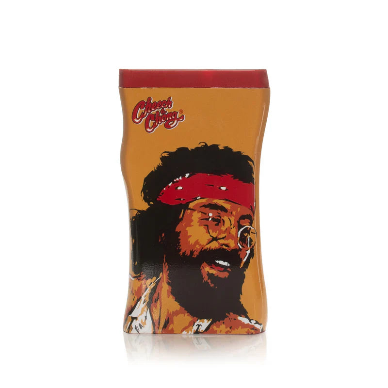 Cheech & Chong® Glass  | 3.8" Pop Art Dugout [CCD4005] Secondary image