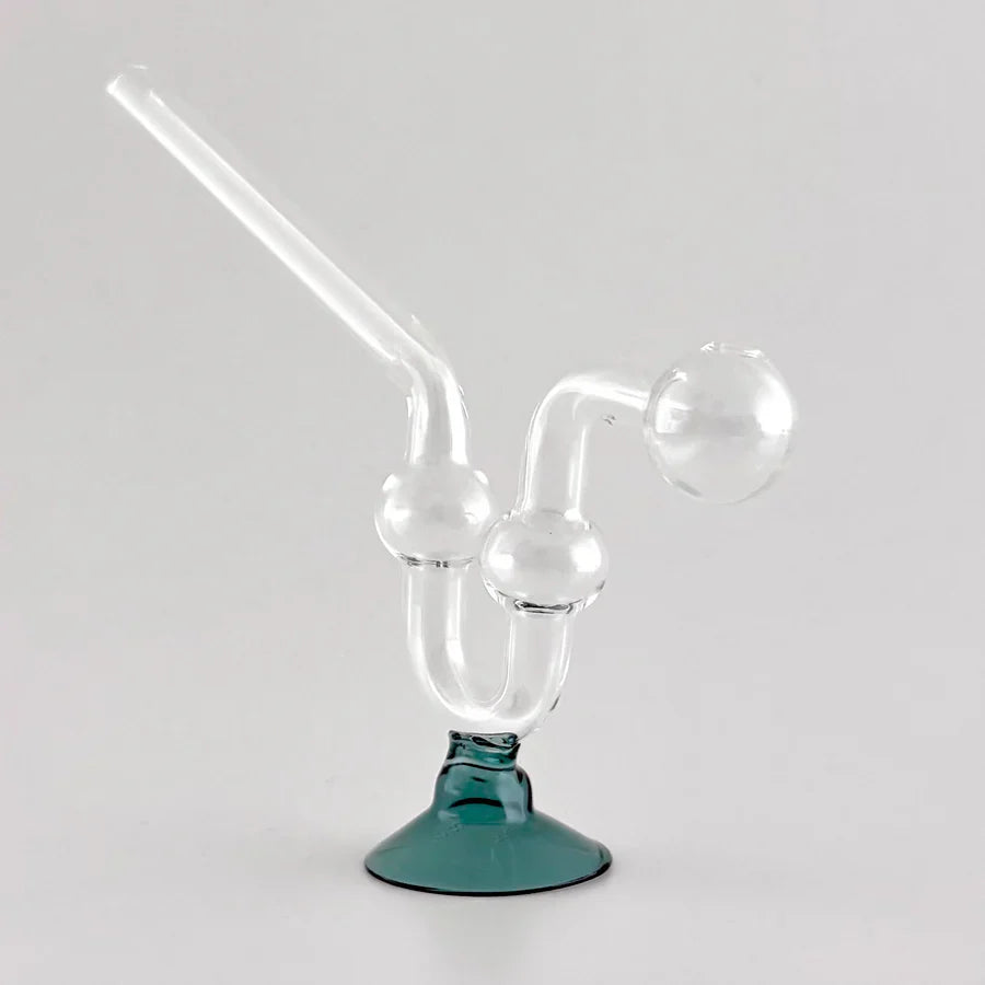 6" Stand Oil Burner Pipe – 2-Pack | Durable Glass Main image