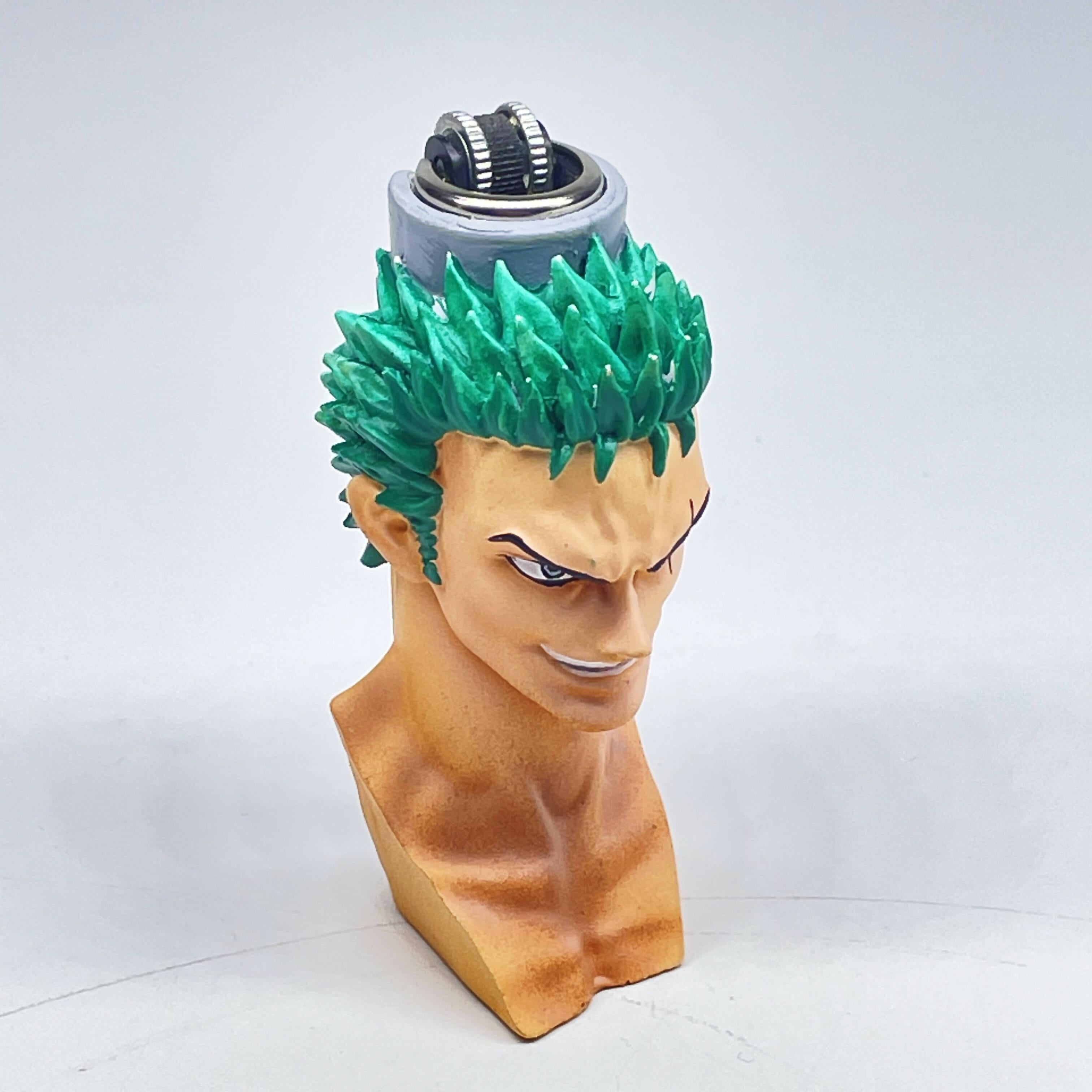 ONE PIECE Zoro Character 3D Lighter Case for Mini Clipper Lighter