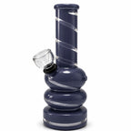 6" Colored Glass Bubble Waterpipe