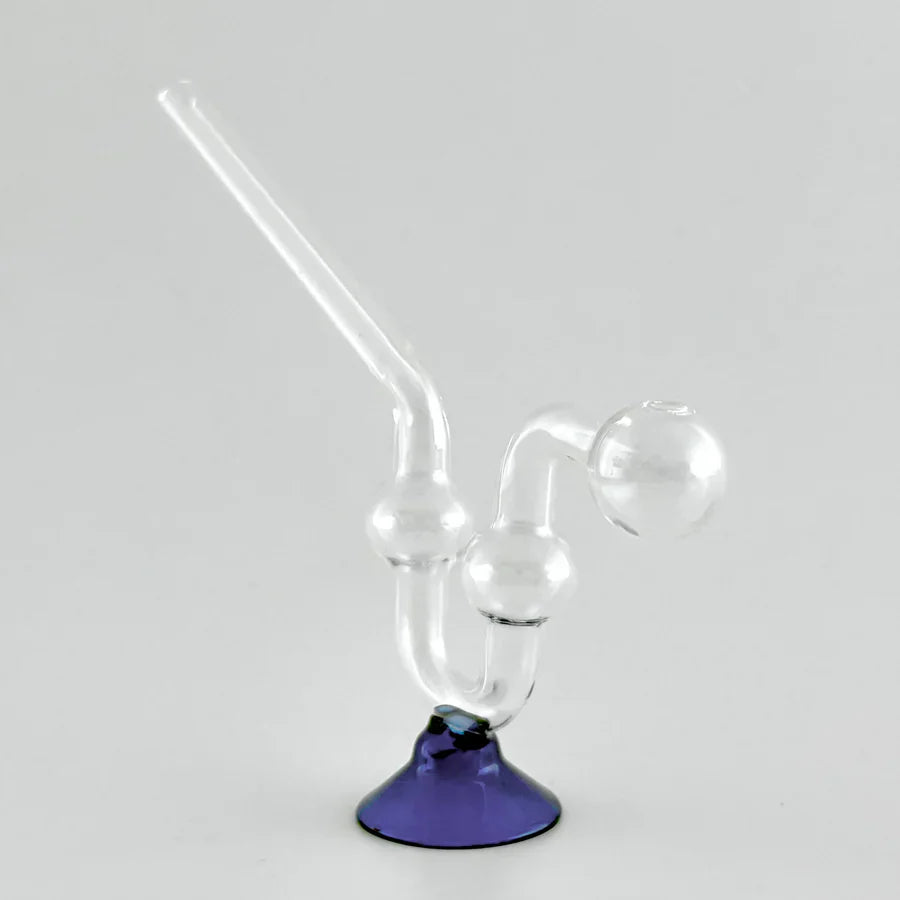 6" Stand Oil Burner Pipe – 2-Pack | Durable Glass Secondary image