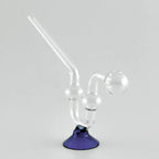 6" Stand Oil Burner Pipe – 2-Pack | Durable Glass