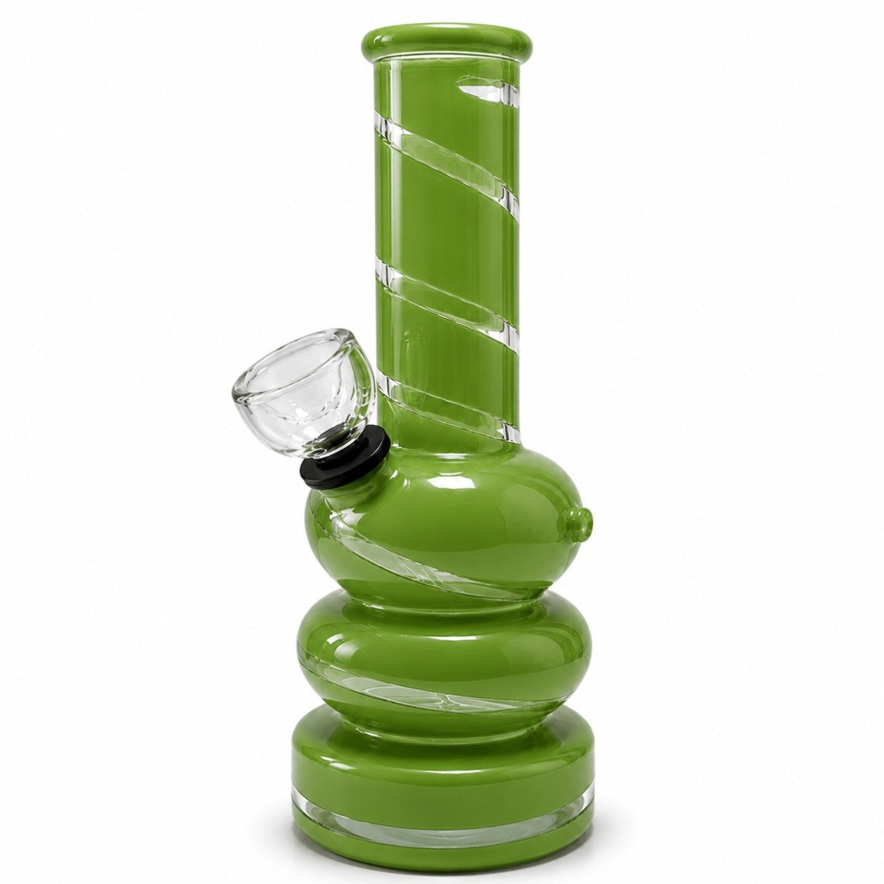 6" Colored Glass Bubble Waterpipe Secondary image