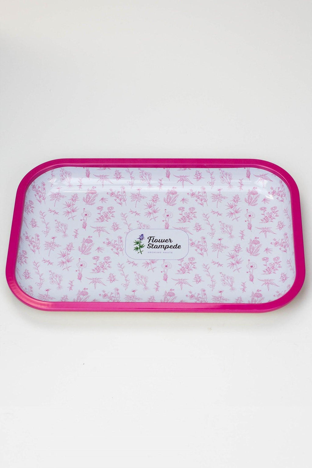 Flower Stampede Signature Floral Pattern Rolling Tray