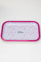 Flower Stampede Signature Floral Pattern Rolling Tray