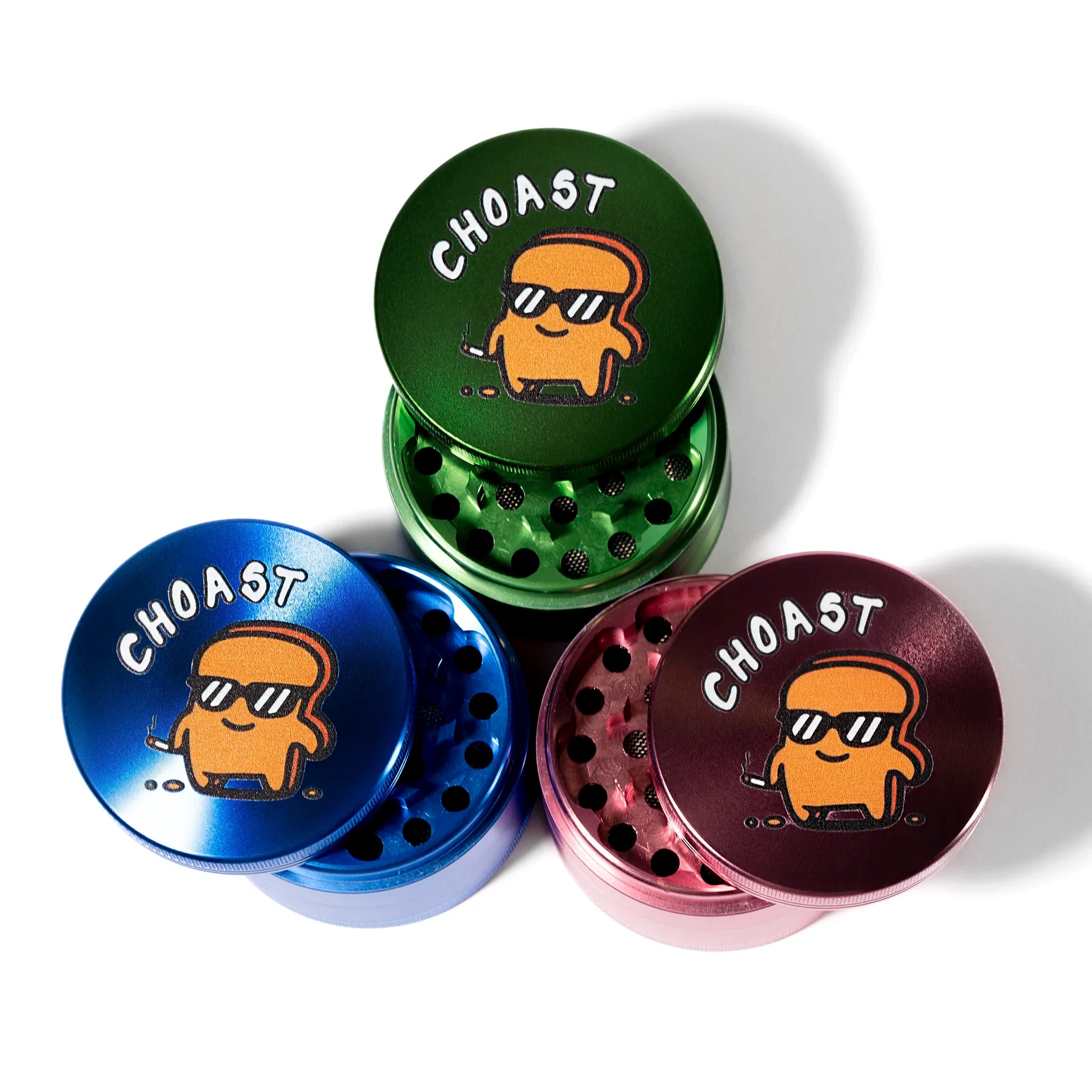 Choast | 4pc Aluminum Grinder 63MM Main image