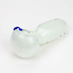 3" soft glass glow in the dark hand pipe [9188] Pack of 2