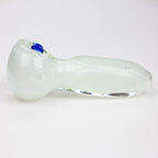 3" soft glass glow in the dark hand pipe [9188] Pack of 2