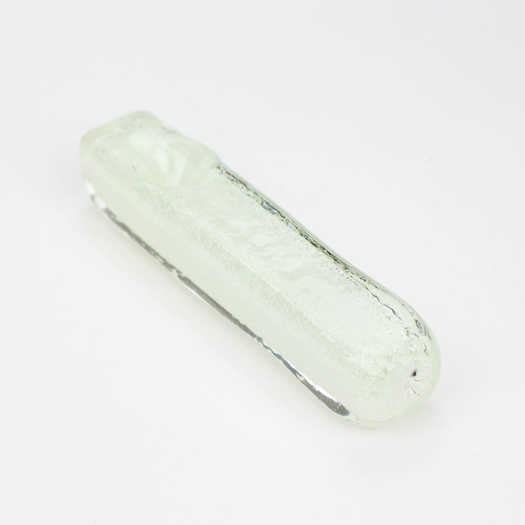 4" soft glass glow in the dark hand pipe [9189] Pack of 2