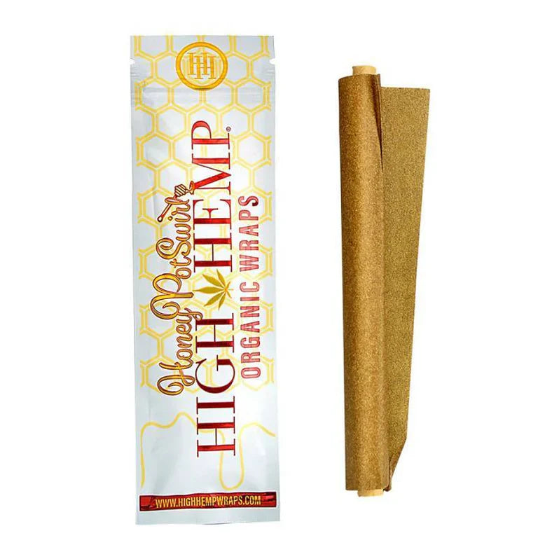 High Hemp | Organic Wraps Wraps – 2 Count (25 Packs / Box).