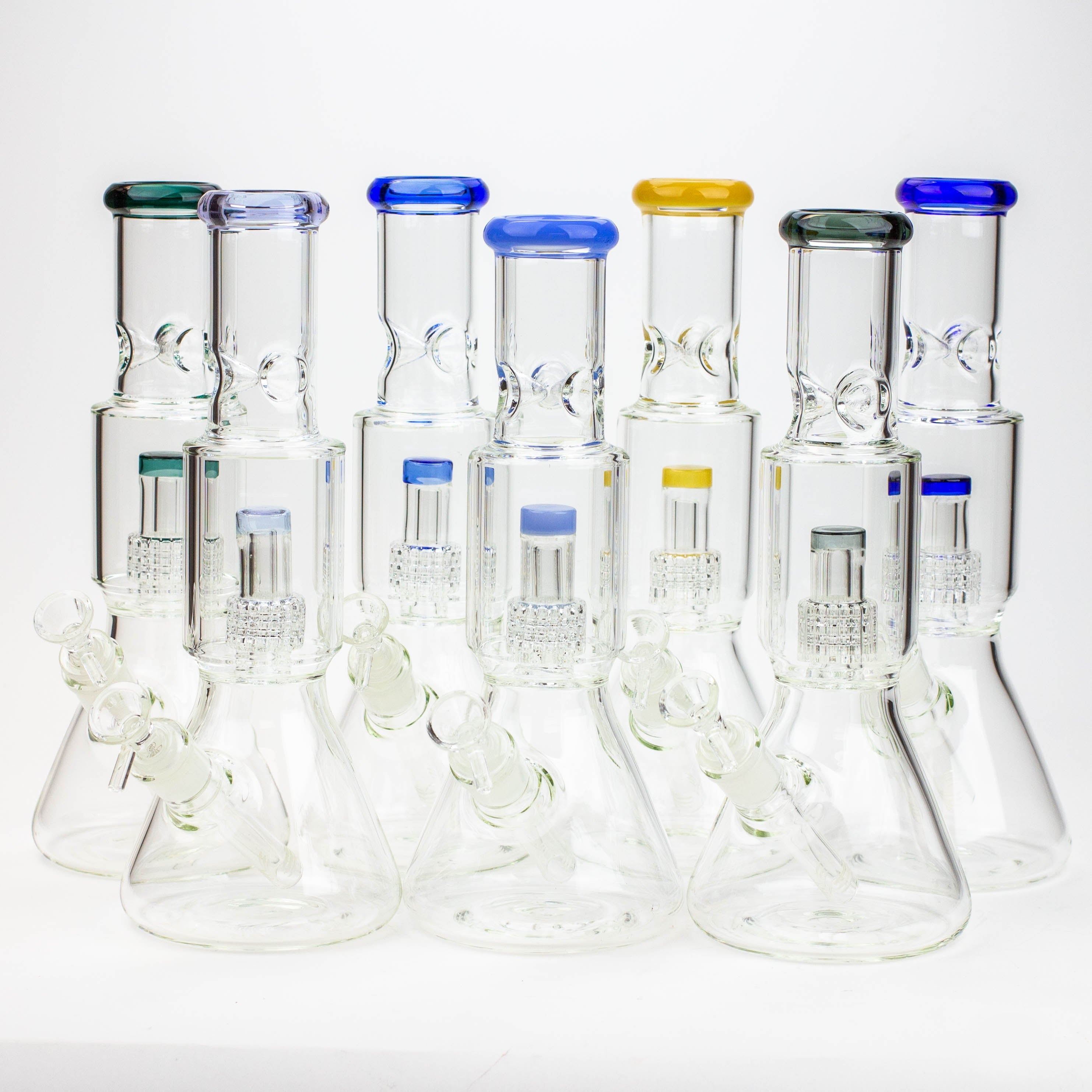 12" Glass Bong with shower head percolator [C2244] Main image