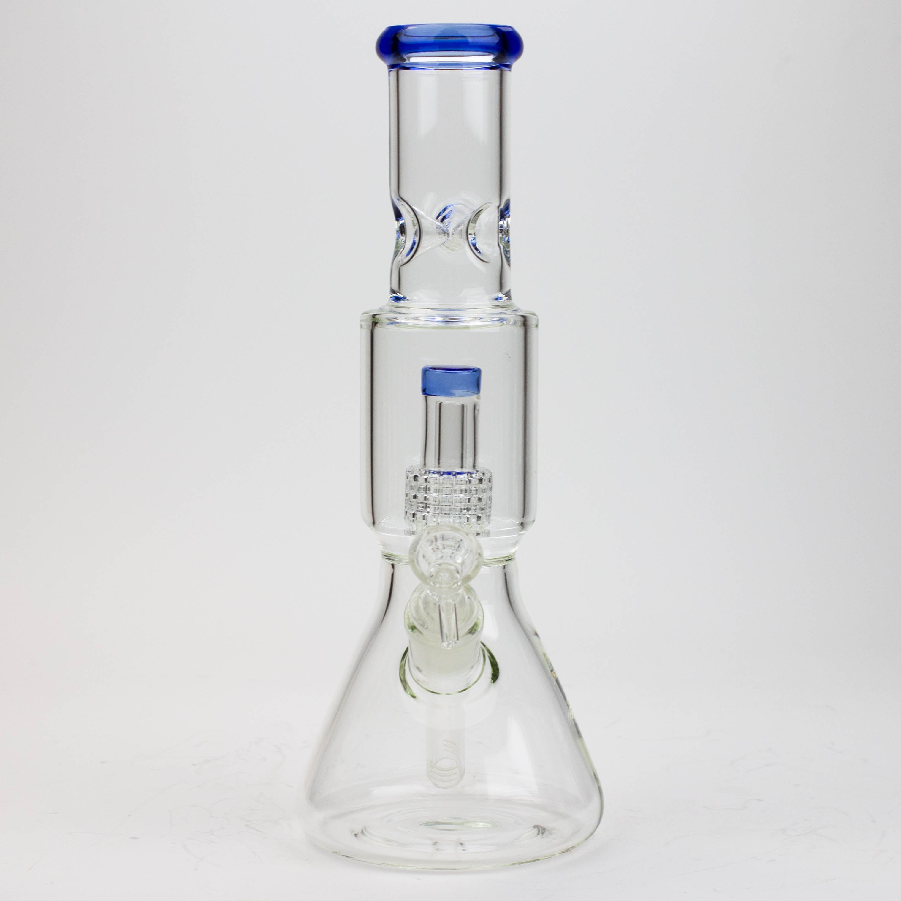 12" Glass Bong with shower head percolator [C2244] Secondary image