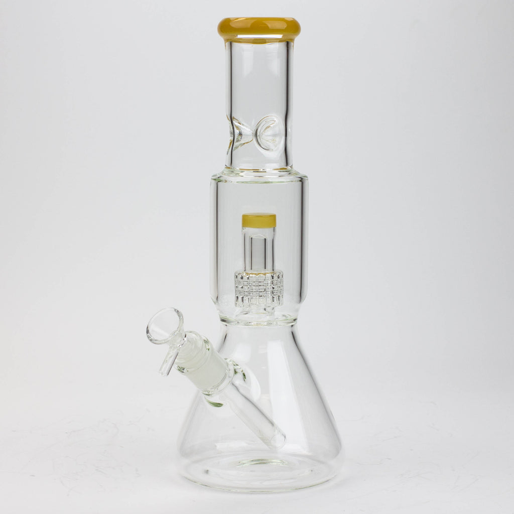 12" Glass Bong with shower head percolator [C2244]