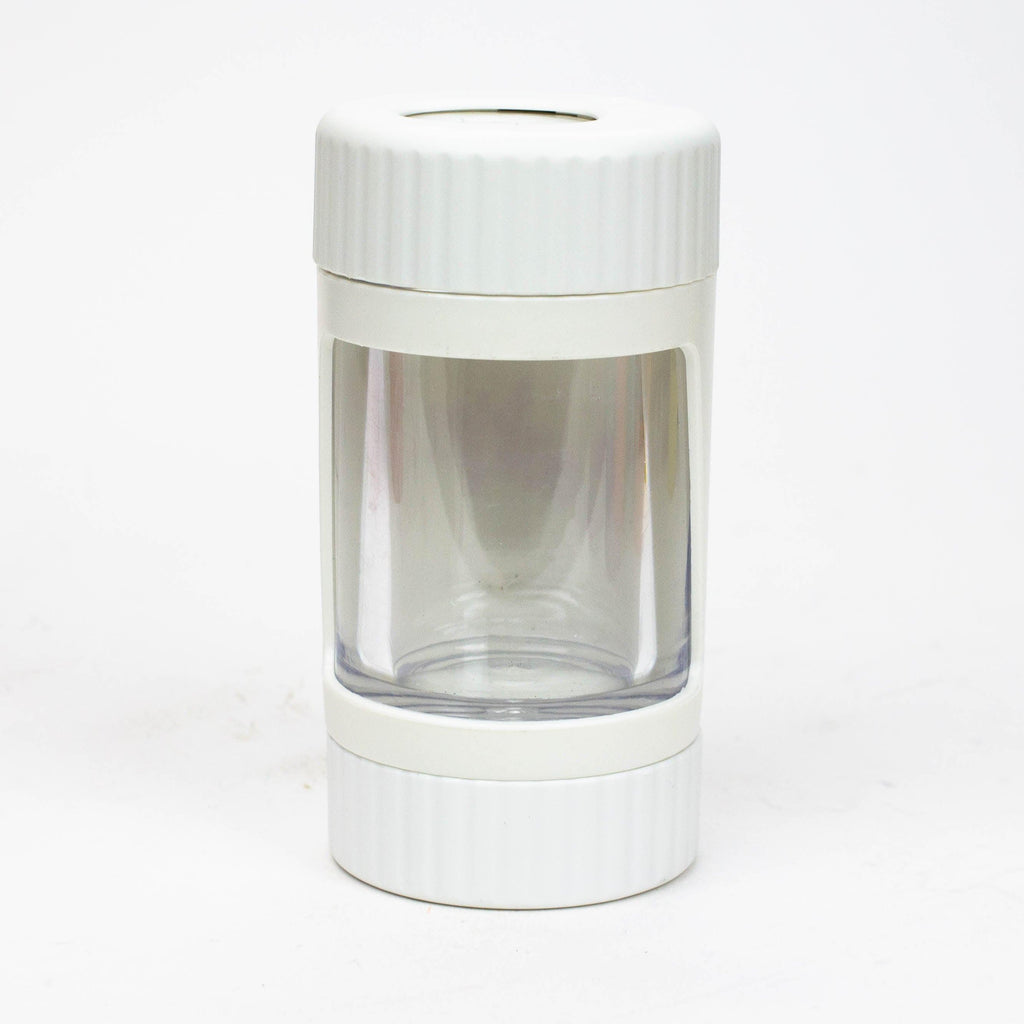 4-in-1 LED Magnify Jar with a grinder and one hitter