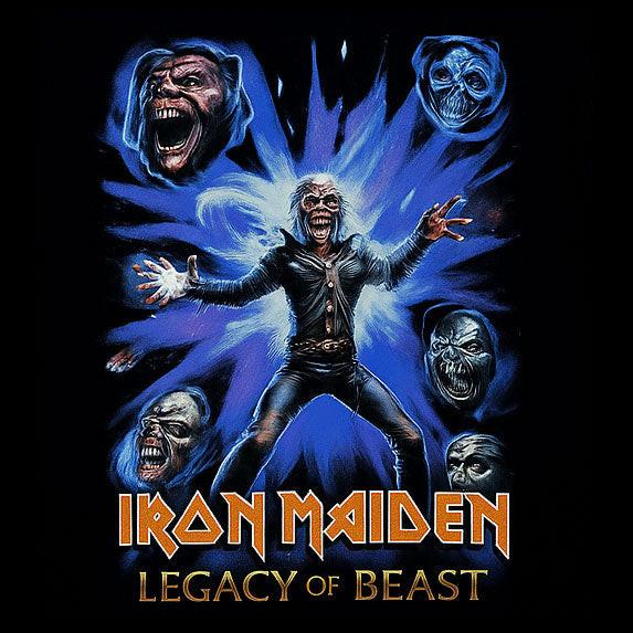 Iron Maiden | “Legacy of the Beast” Short Sleeve Men’s Black T-Shirt – Officially Licensed Rock Band Tee Secondary image
