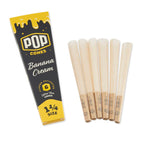 Pop Cones | 1 1/4 Pre-Rolled Cones with Flavor Tip – 6 Pack (24ct Display).