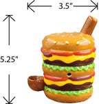 Cheese burger pipe