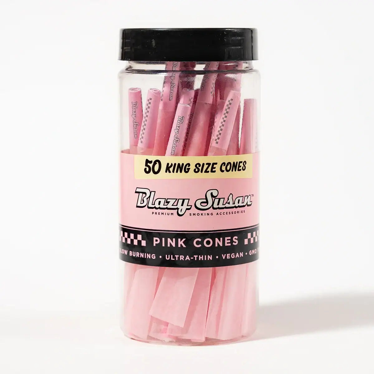 Blazy Susan | Pink King size Cones Pack of 50 Main image