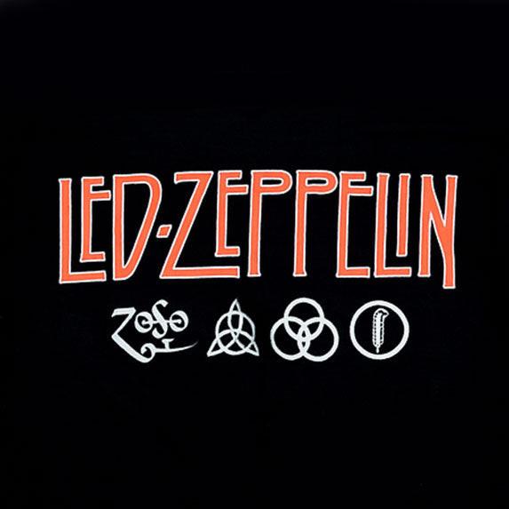 Led Zeppelin | "Insignia," Men's T-Shirt Black - Officially Licensed Secondary image